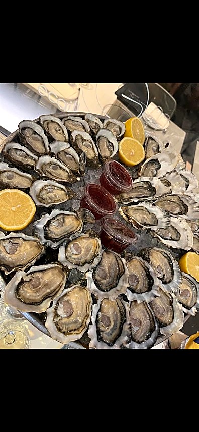 Fresh oysters
