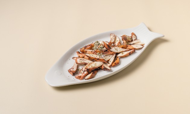 Grilled octopus