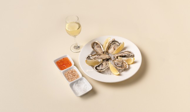 Oysters platter